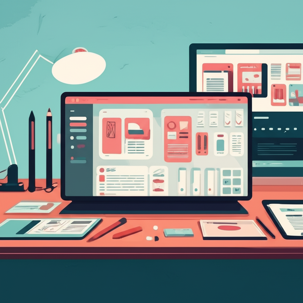 UI/UX Design illustration